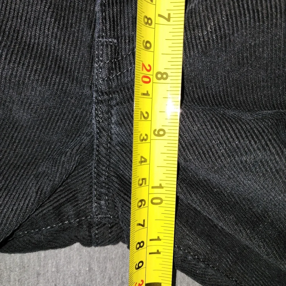 J.Crew 770 Stretch Slim Straight Corduroy Pants Mens 32x32 Black